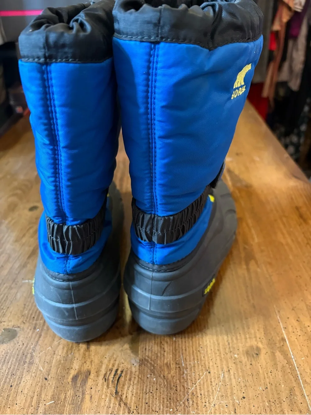 SOREL Kids' Flurry Insulated Snow Boots Size 5 Like New